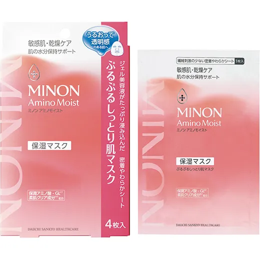 MINON Amino Moist 氨基酸保濕面膜 4片｜4款可選