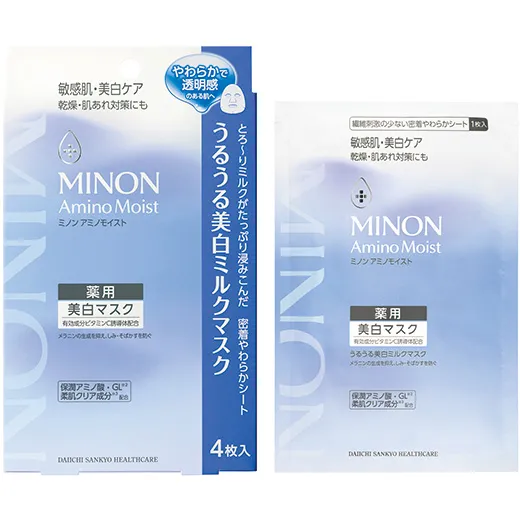 MINON Amino Moist 氨基酸保濕面膜 4片｜4款可選