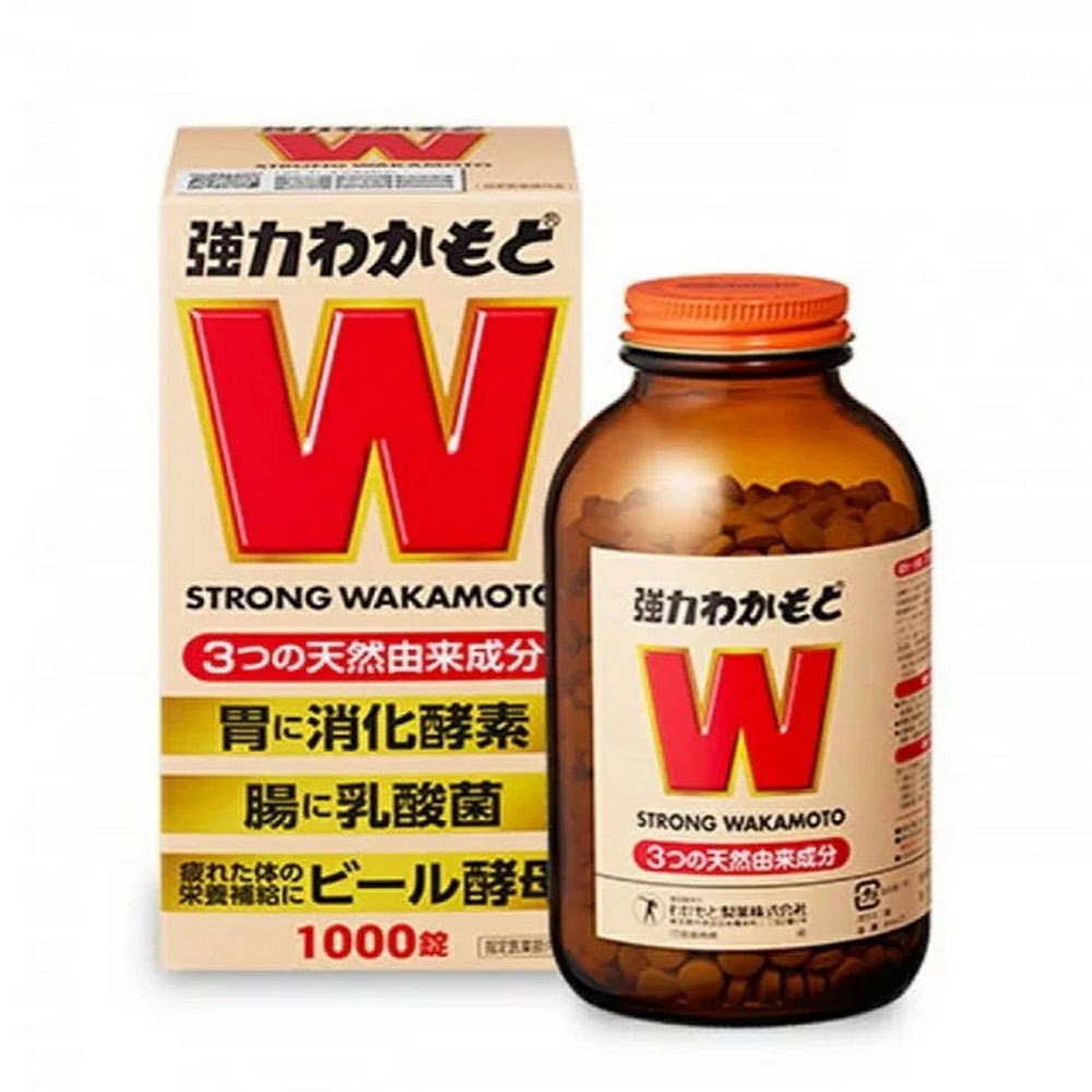 WAKAMOTO若元胃腸錠 益生菌助消化護腸胃 1000錠