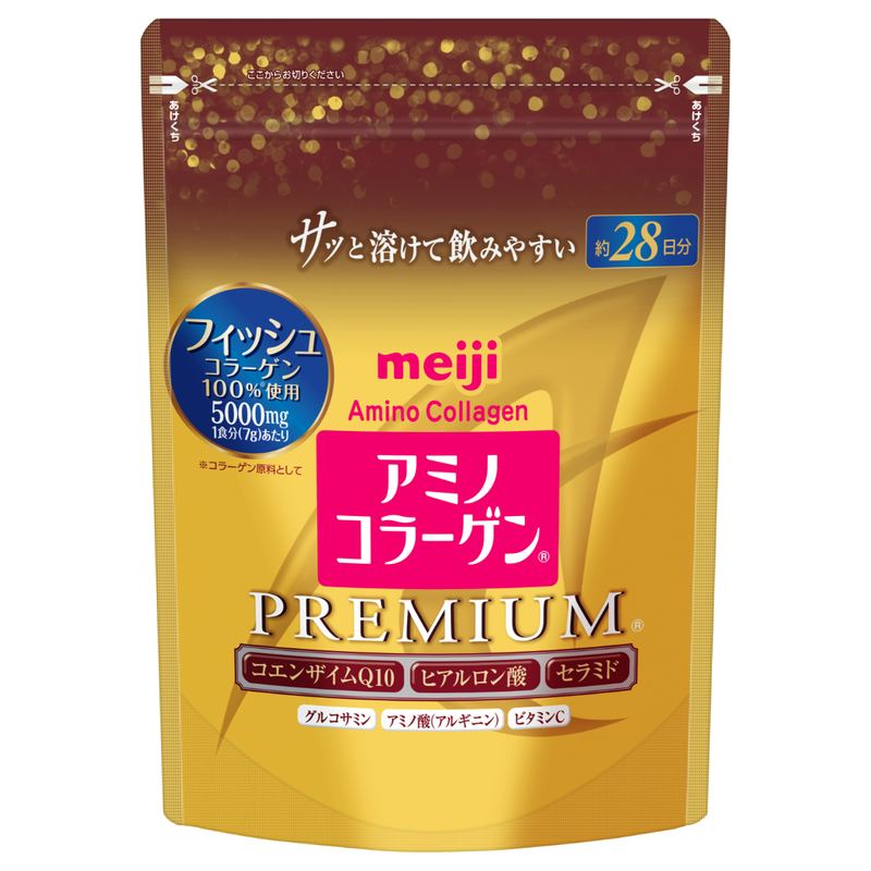 Meji 明治氨基膠原蛋白粉 196G 金裝